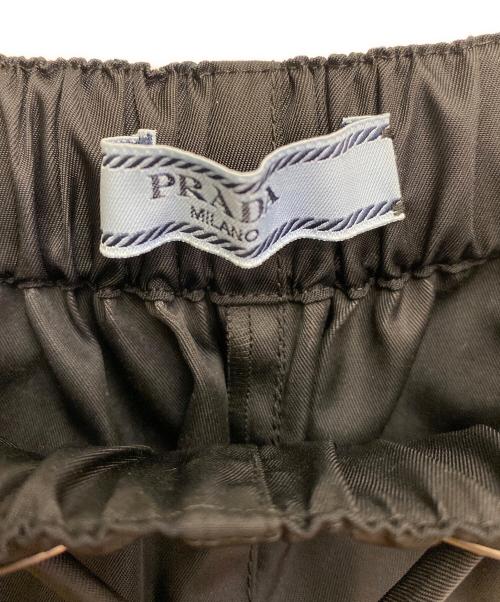 PRADA（プラダ）PRADA (プラダ) トライアングルロゴ ショートパンツ ブラック サイズ:38の古着・服飾アイテム