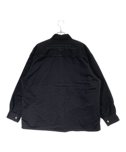 Christian Dior（クリスチャン ディオール）Christian Dior (クリスチャン ディオール) シャツジャケット ブラック サイズ:39の古着・服飾アイテム