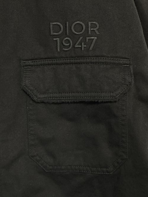 Christian Dior（クリスチャン ディオール）Christian Dior (クリスチャン ディオール) シャツジャケット ブラック サイズ:39の古着・服飾アイテム