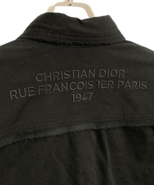 Christian Dior（クリスチャン ディオール）Christian Dior (クリスチャン ディオール) シャツジャケット ブラック サイズ:39の古着・服飾アイテム