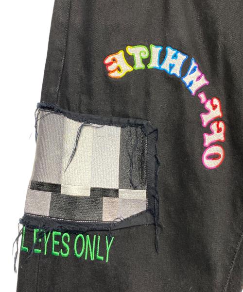 OFFWHITE（オフホワイト）OFFWHITE (オフホワイト) EV BRAVADO (エブ ブラバド) RELAXED JENS ブラック サイズ:32の古着・服飾アイテム