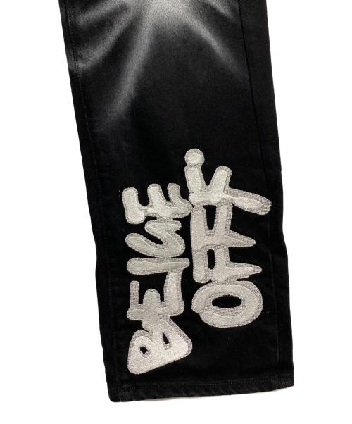 OFFWHITE（オフホワイト）OFFWHITE (オフホワイト) EV BRAVADO (エブ ブラバド) RELAXED JENS ブラック サイズ:32の古着・服飾アイテム