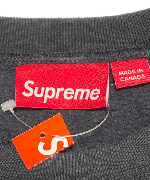 SUPREME（シュプリーム）SUPREME (シュプリーム) Crest Crewneck ブラック サイズ:Sの古着・服飾アイテム