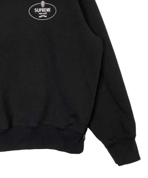 SUPREME（シュプリーム）SUPREME (シュプリーム) Crest Crewneck ブラック サイズ:Sの古着・服飾アイテム