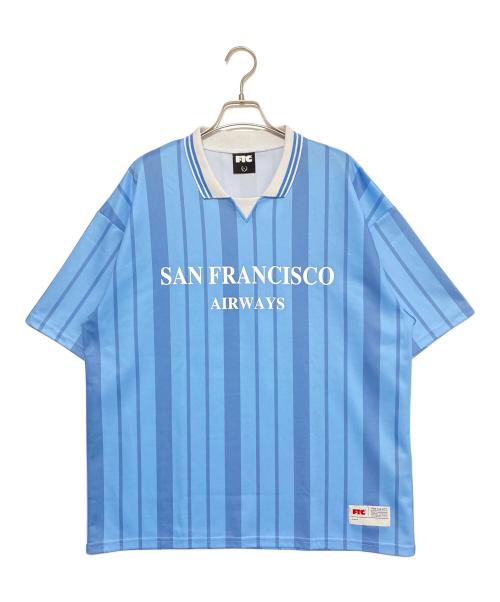 FTC（エフティーシー）FTC (エフティーシー) CLASSIC SOCCER JERSEY スカイブルー サイズ:Lの古着・服飾アイテム