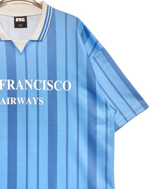 FTC（エフティーシー）FTC (エフティーシー) CLASSIC SOCCER JERSEY スカイブルー サイズ:Lの古着・服飾アイテム