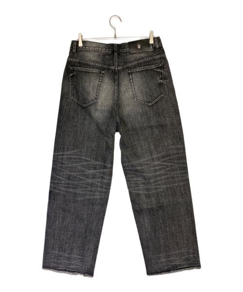 BAPE BLACK（ベイプ ブラック）BAPE BLACK (ベイプ ブラック) PATCH WORK JEANS ブラック サイズ:Mの古着・服飾アイテム