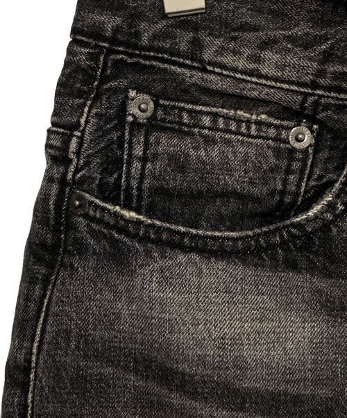 BAPE BLACK（ベイプ ブラック）BAPE BLACK (ベイプ ブラック) PATCH WORK JEANS ブラック サイズ:Mの古着・服飾アイテム