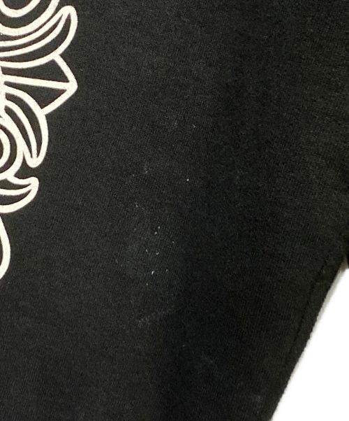 CHROME HEARTS（クロムハーツ）CHROME HEARTS (クロムハーツ) ホースシュープルオーバーパーカー ブラック サイズ:Sの古着・服飾アイテム