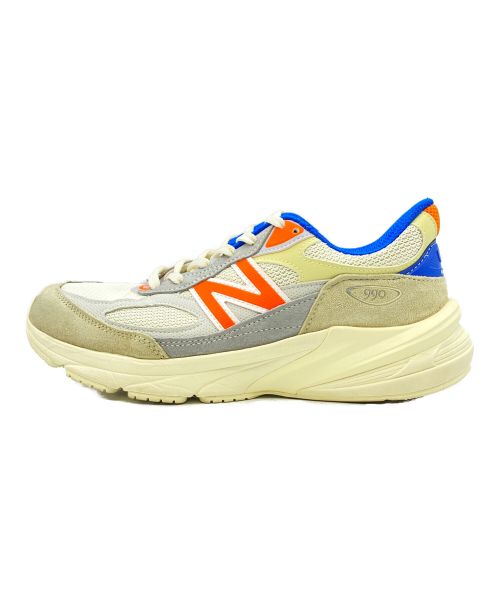 NEW BALANCE（ニューバランス）NEW BALANCE (ニューバランス) KITH (キス) U990KN6 グレー×オレンジ サイズ:27.5cm(US9.5)の古着・服飾アイテム