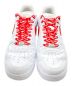 NIKE (ナイキ) SUPREME (シュプリーム) Air Force 1 Low ホワイト×レッド サイズ:27.5cm(US9.5)：40000円