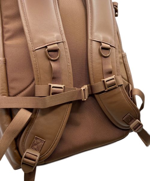 SUPREME（シュプリーム）SUPREME (シュプリーム) Leather Backpack ブラウン サイズ:-の古着・服飾アイテム