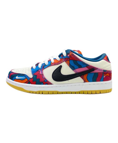 NIKE（ナイキ）NIKE (ナイキ) Parra (パラ) DUNK LOW PRO QS レッド×ブルー サイズ:27.5cm(US9.5)の古着・服飾アイテム