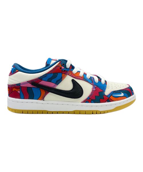 NIKE（ナイキ）NIKE (ナイキ) Parra (パラ) DUNK LOW PRO QS レッド×ブルー サイズ:27.5cm(US9.5)の古着・服飾アイテム