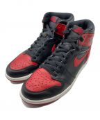 NIKEナイキ）の古着「Air Jordan 1 Retro High OG」｜ブラック×レッド