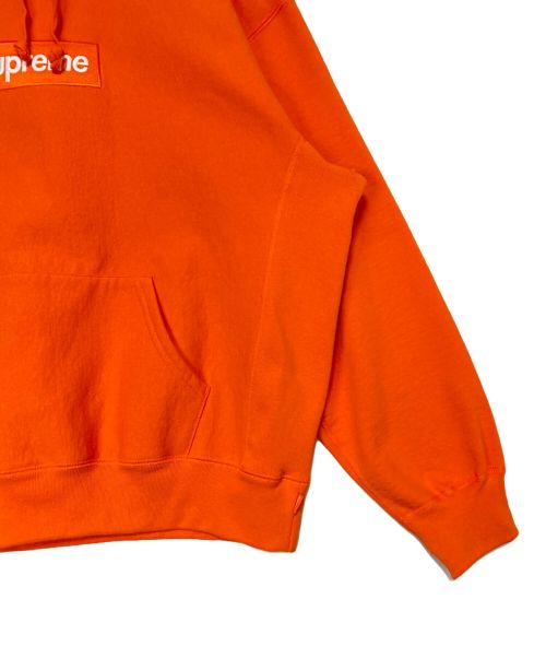 SUPREME（シュプリーム）SUPREME (シュプリーム) Box Logo Hooded Sweatshirt オレンジ サイズ:Mの古着・服飾アイテム