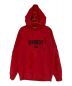 GIVENCHY（ジバンシィ）の古着「デストロイ加工パーカー」｜レッド
