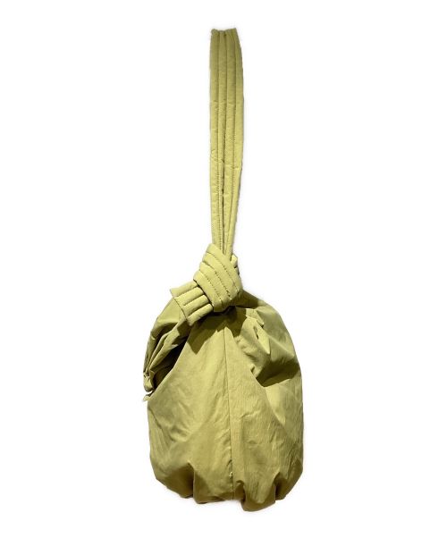 GOOD GOODS ISSEY MIYAKE（グッドグッズ イッセイミヤケ）GOOD GOODS ISSEY MIYAKE (グッドグッズ イッセイミヤケ) FUWA FUWA/ナイロンショルダーバッグ オリーブの古着・服飾アイテム