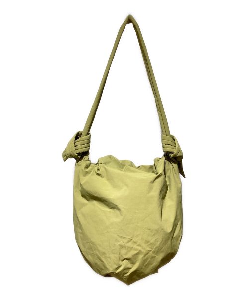 GOOD GOODS ISSEY MIYAKE（グッドグッズ イッセイミヤケ）GOOD GOODS ISSEY MIYAKE (グッドグッズ イッセイミヤケ) FUWA FUWA/ナイロンショルダーバッグ オリーブの古着・服飾アイテム