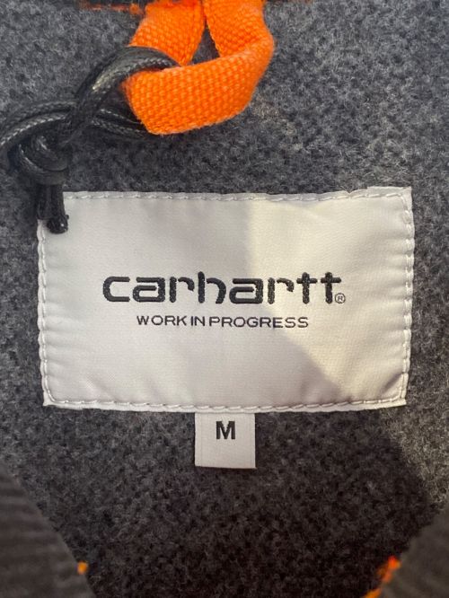 HERON PRESTON（ヘロンプレストン）HERON PRESTON (ヘロンプレストン) Carhartt WIP (カーハート ワークインプログレス) ペイント加工 ワークジャケット オレンジ サイズ:Mの古着・服飾アイテム