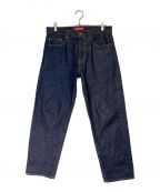SUPREMEシュプリーム）の古着「Rigid loose fit Selvedge Jean」｜インディゴ