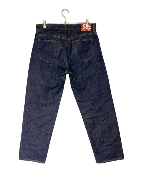 SUPREME（シュプリーム）SUPREME (シュプリーム) Rigid loose fit Selvedge Jean インディゴ サイズ:32の古着・服飾アイテム