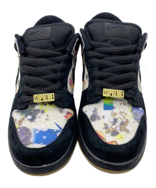 SUPREME（シュプリーム）SUPREME (シュプリーム) NIKE (ナイキ) Rammellzee (ラメルジー) DUNK LOW OG QS ブラック サイズ:25.5cm(US7.5)の古着・服飾アイテム