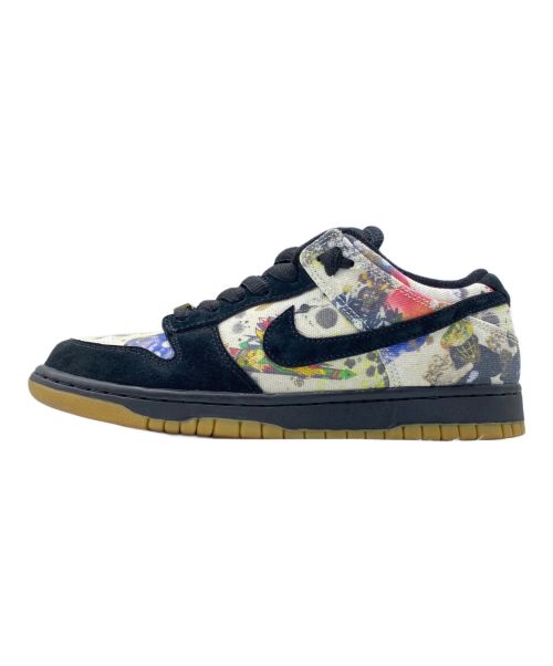 SUPREME（シュプリーム）SUPREME (シュプリーム) NIKE (ナイキ) Rammellzee (ラメルジー) DUNK LOW OG QS ブラック サイズ:25.5cm(US7.5)の古着・服飾アイテム
