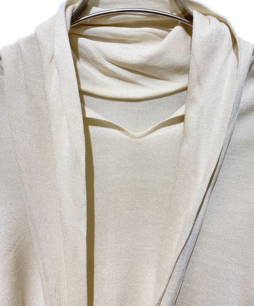 HERMES（エルメス）HERMES (エルメス) シェーヌダンクルニット アイボリー サイズ:38の古着・服飾アイテム