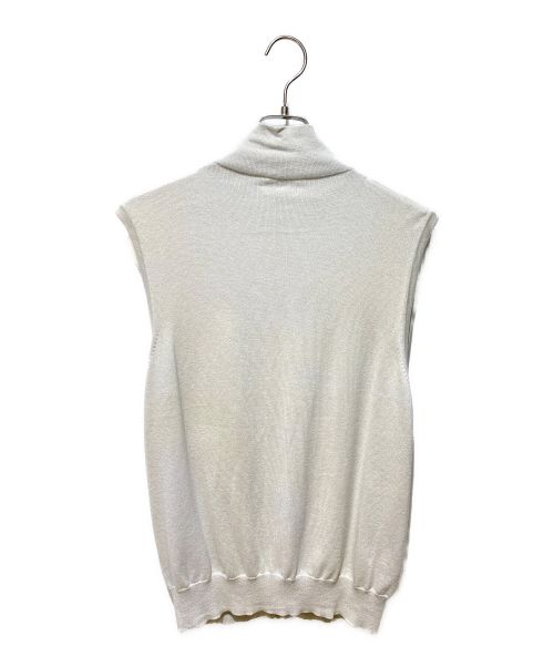 HERMES（エルメス）HERMES (エルメス) ジップニット ホワイト サイズ:Ｍの古着・服飾アイテム