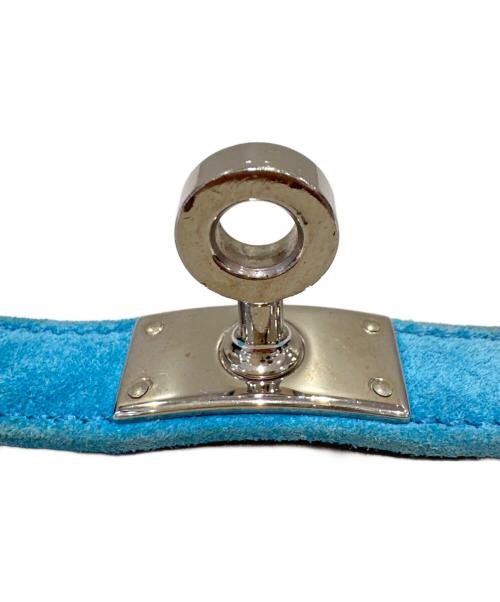 HERMES（エルメス）HERMES (エルメス) ケリーブレスレット ブルーの古着・服飾アイテム