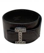 HERMESエルメス）の古着「トゥアレグアルテミスブレスレット」｜ダークブラウン