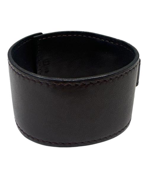 HERMES（エルメス）HERMES (エルメス) トゥアレグアルテミスブレスレット ダークブラウンの古着・服飾アイテム