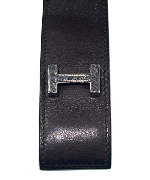 HERMES（エルメス）HERMES (エルメス) トゥアレグアルテミスブレスレット ダークブラウンの古着・服飾アイテム