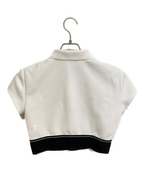 ALEXANDER WANG.T（アレキサンダーワンティー）ALEXANDER WANG.T (アレキサンダーワンティー) Cheerleader ポロシャツ ホワイト サイズ:Sの古着・服飾アイテム