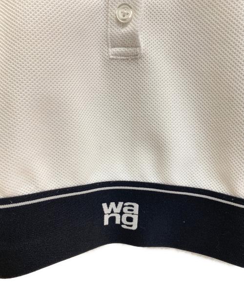 ALEXANDER WANG.T（アレキサンダーワンティー）ALEXANDER WANG.T (アレキサンダーワンティー) Cheerleader ポロシャツ ホワイト サイズ:Sの古着・服飾アイテム