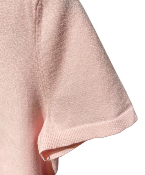 ALEXANDER WANG.T（アレキサンダーワンティー）ALEXANDER WANG.T (アレキサンダーワンティー) エンボスロゴトップス ピンク サイズ:Sの古着・服飾アイテム