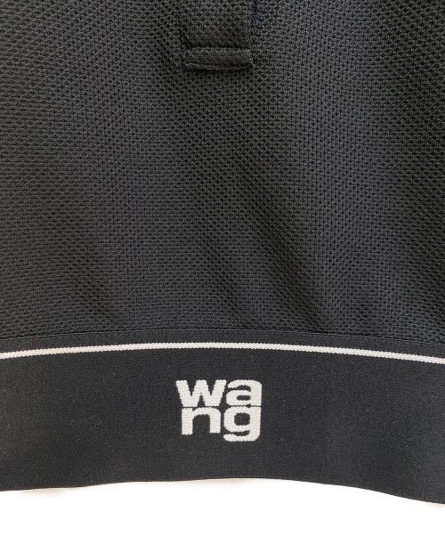 ALEXANDER WANG.T（アレキサンダーワンティー）ALEXANDER WANG.T (アレキサンダーワンティー) Cheerleader(チアリーダー) ポロシャツ ブラック サイズ:Sの古着・服飾アイテム