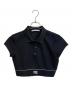 ALEXANDER WANG.T（アレキサンダーワンティー）の古着「Cheerleader(チアリーダー) ポロシャツ」｜ブラック