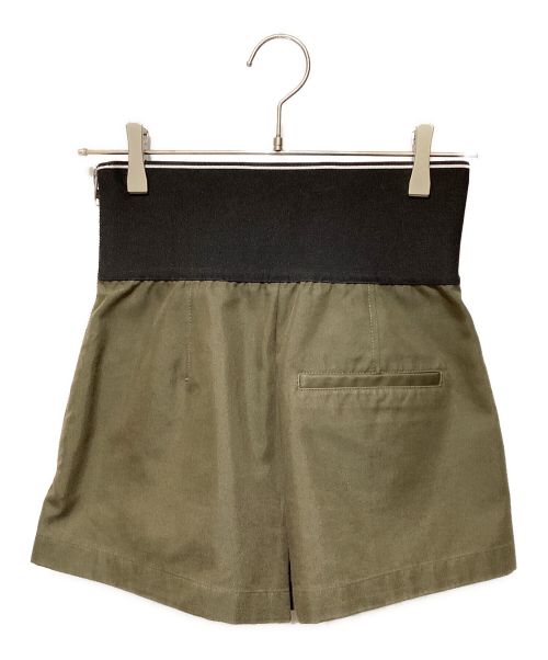 ALEXANDER WANG（アレキサンダー・ワン）ALEXANDER WANG (アレキサンダーワン) キュロットショートパンツ オリーブ サイズ:2の古着・服飾アイテム