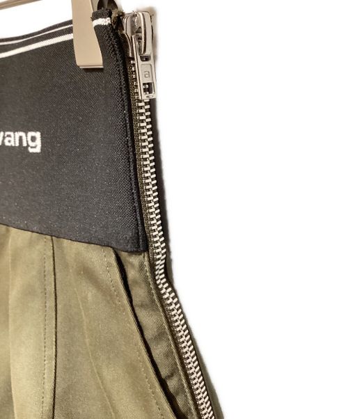 ALEXANDER WANG（アレキサンダー・ワン）ALEXANDER WANG (アレキサンダーワン) キュロットショートパンツ オリーブ サイズ:2の古着・服飾アイテム