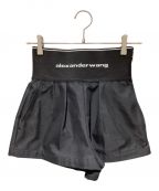 ALEXANDER WANGアレキサンダー・ワン）の古着「キュロットショートパンツ」｜ブラック