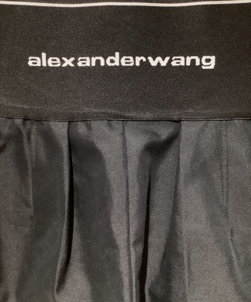 ALEXANDER WANG（アレキサンダー・ワン）ALEXANDER WANG (アレキサンダーワン) キュロットショートパンツ ブラックの古着・服飾アイテム