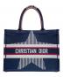 Christian Dior（クリスチャン ディオール）の古着「ブックトートミディアム アルプススター」｜ネイビー