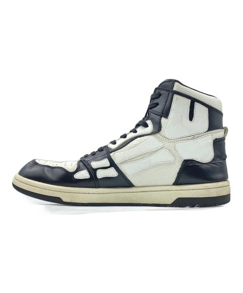 AMIRI（アミリ）AMIRI (アミリ) Skel Top Hi ブラック×ホワイト サイズ:44の古着・服飾アイテム
