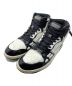 AMIRI（アミリ）の古着「Skel Top Hi」｜ブラック×ホワイト