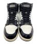 AMIRI (アミリ) Skel Top Hi ブラック×ホワイト サイズ:44：35000円