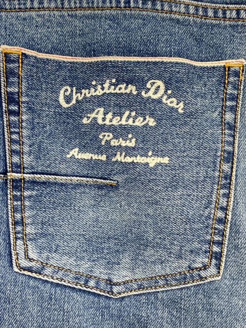 Christian Dior（クリスチャン ディオール）Christian Dior (クリスチャン ディオール) アトリエスリムフィットデニムパンツ インディゴ サイズ:34の古着・服飾アイテム