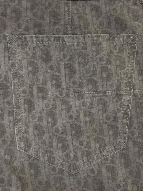 Christian Dior（クリスチャン ディオール）Christian Dior (クリスチャン ディオール) カーペンタージーンズ ライトグレー サイズ:46の古着・服飾アイテム