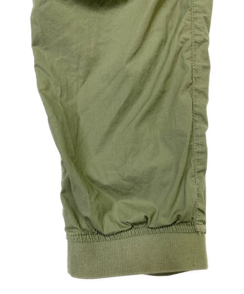 STONE ISLAND（ストーンアイランド）STONE ISLAND (ストーンアイランド) コットンポプリンストレッチシャーリングテーパードカーゴパンツ グリーン サイズ:31の古着・服飾アイテム